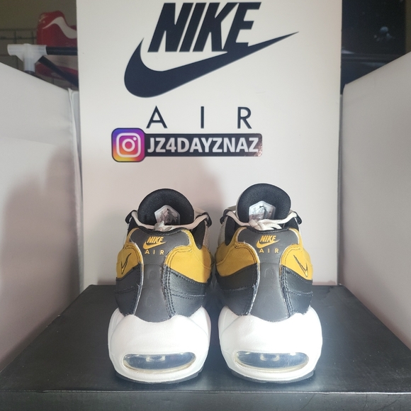 Size 7- Nike Air Max 95 Recraft (Black-Dark Smoke Grey) CJ3906-010..  Wmns 8.5.. - Picture 4 of 16